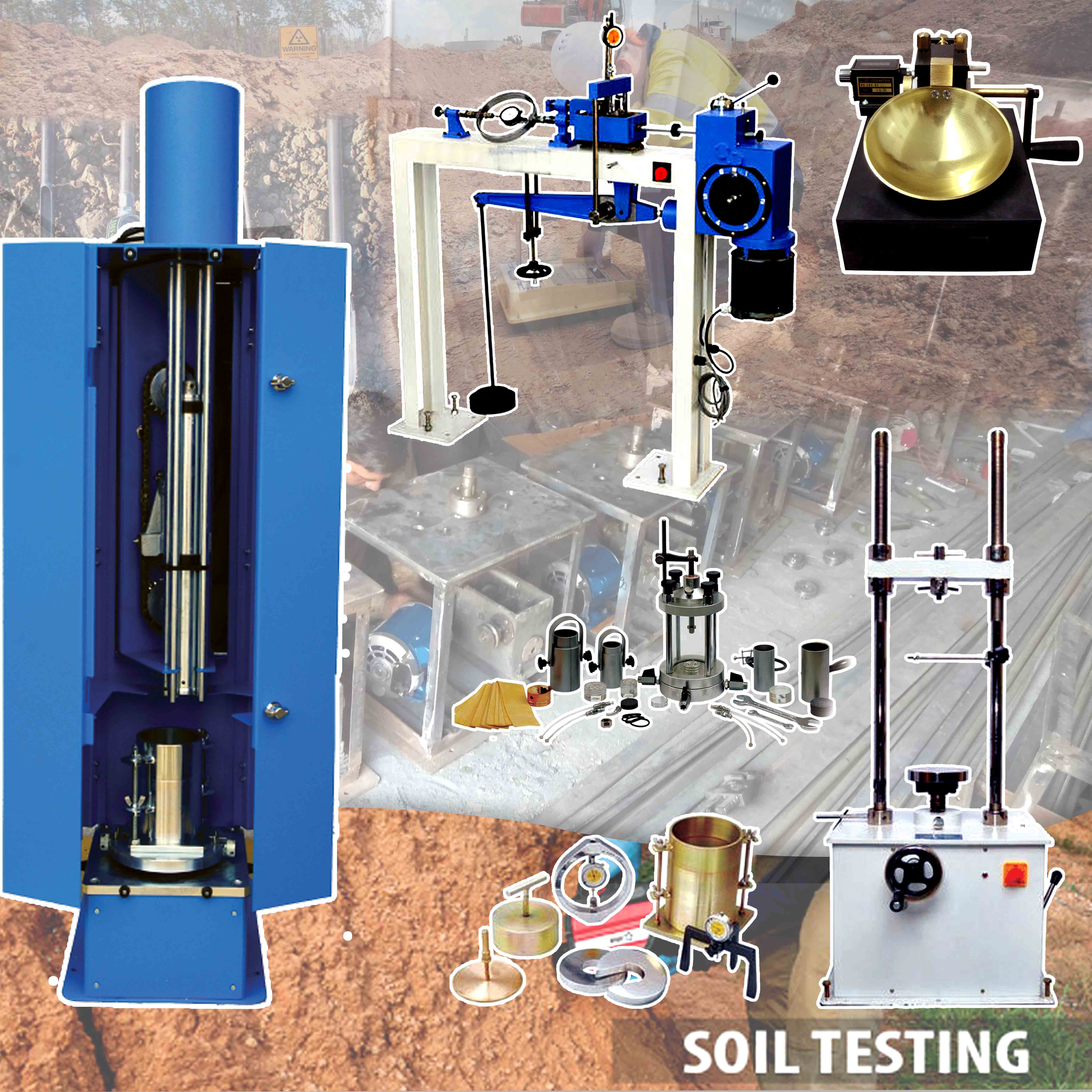  Geotechnical Testing Lab Equipment
