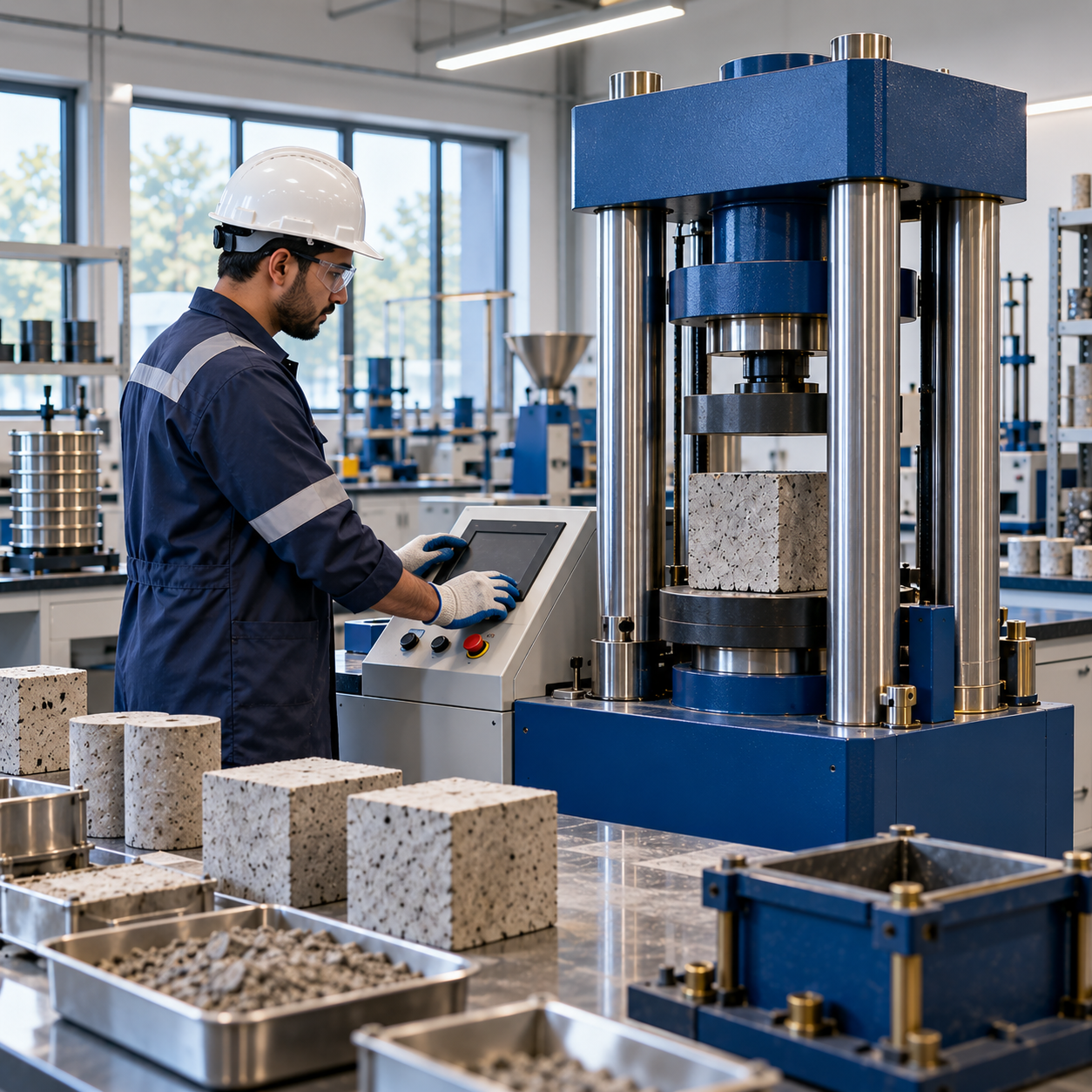 Laboratory equipment and testing environment