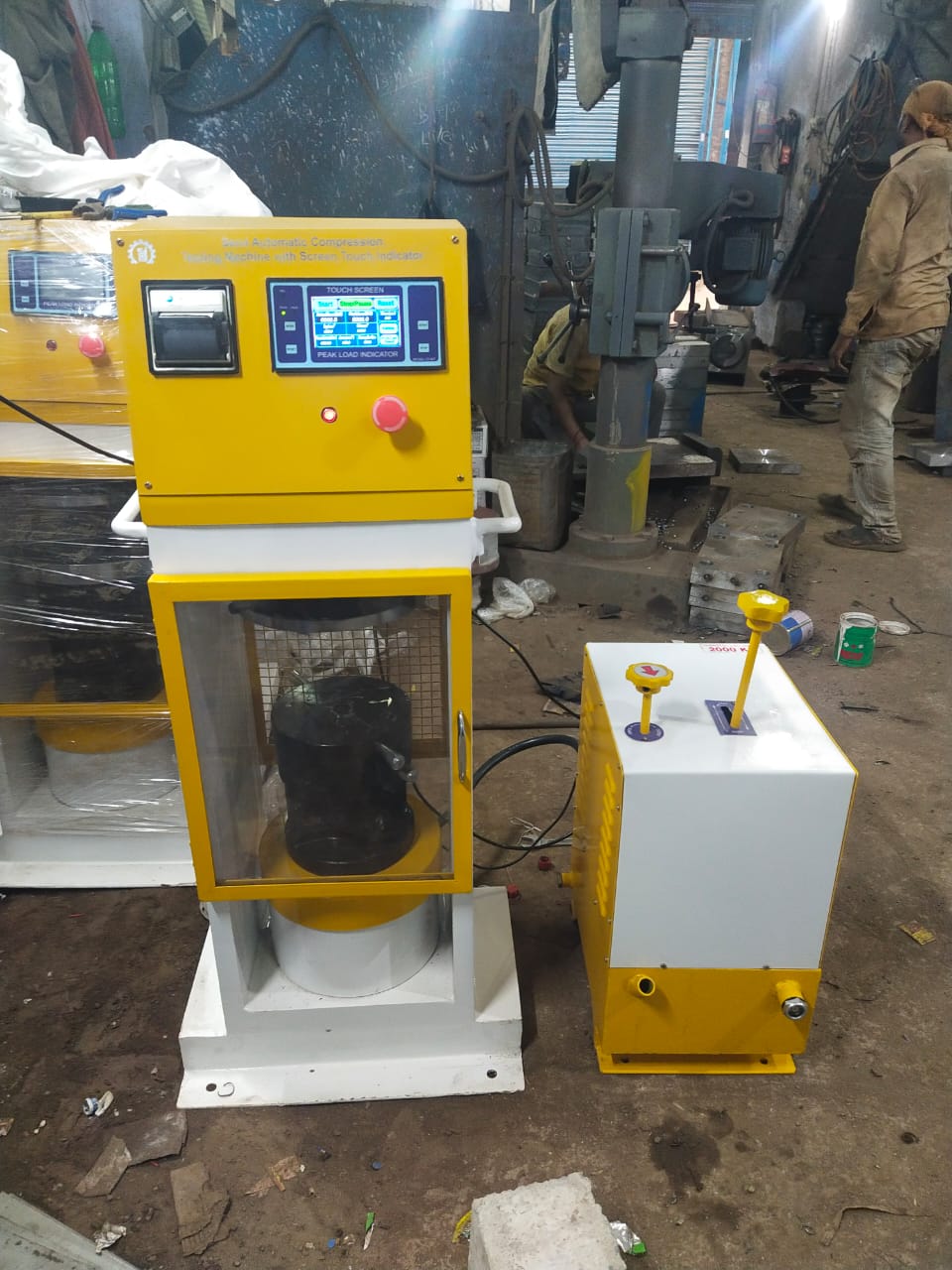 Concrete and material testing laboratory