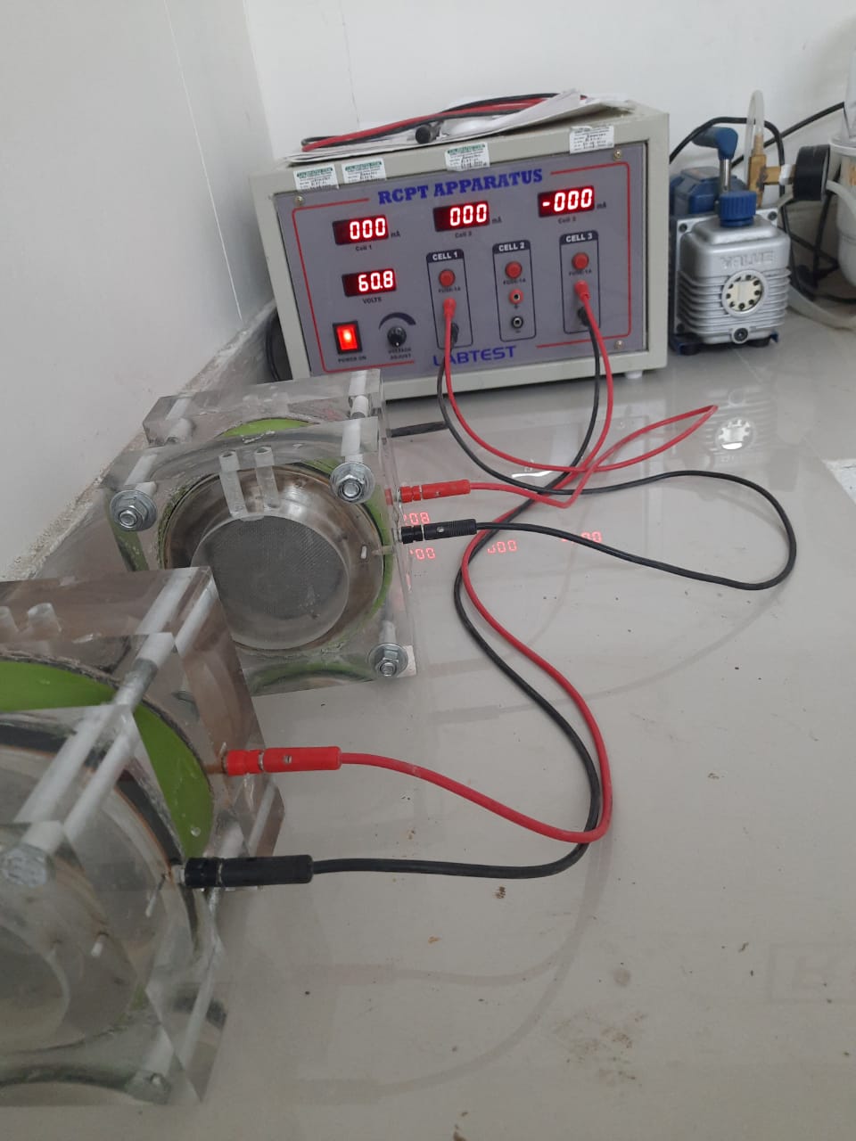 Laboratory testing equipment